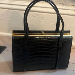 My Lady London Crocodile leather vintage bag